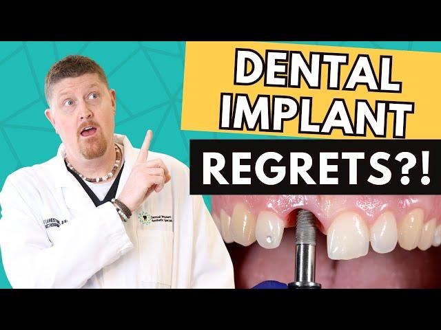 Dental Implant Regrets? Here’s How to Fix Them