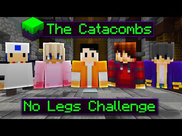 Doing Dungeons Without Legs ft. YouTubers *Full Party* (Hypixel Skyblock)