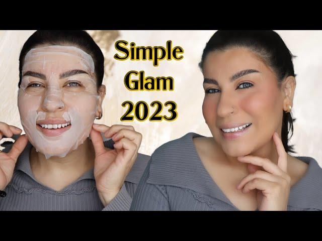 Simple Glam 2023 | get glam with sadaf