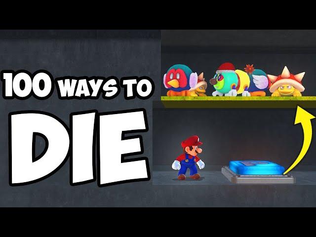 100 Ways to Die in Mario Odyssey  [custom challenge map]