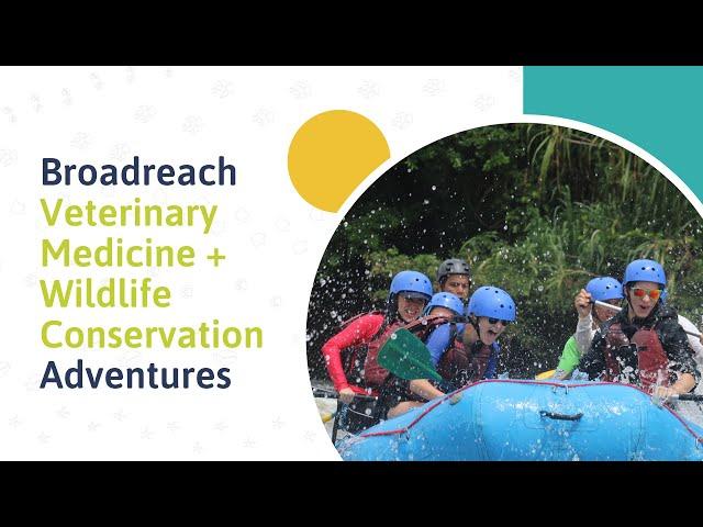 Broadreach 2023 Veterinary Medicine + Wildlife Conservation Adventures