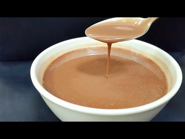 How to make chocolate sauce / quick home made chocolate sauce