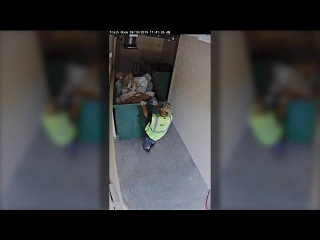 Video Shows Waste Management Workers Trying to Frame Customer by Overloading Dumpster