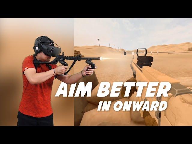 Aim Better in Onward VR with Magnetic Gun stock for Quest 1 and Quest 2