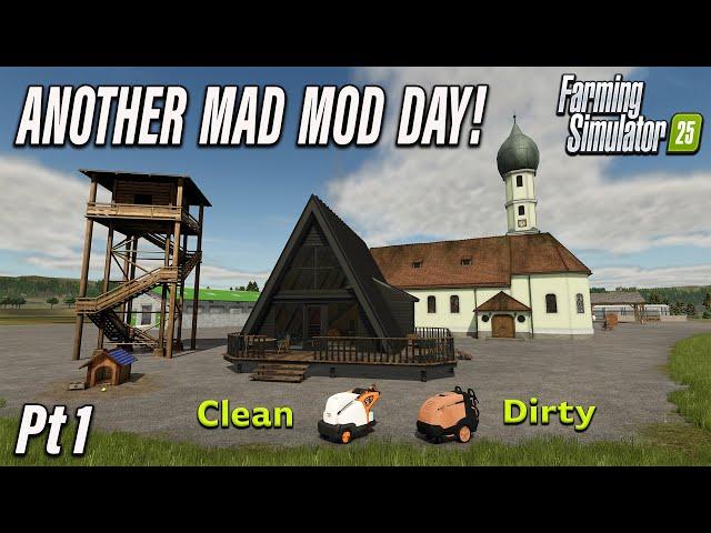 WELL OVER 50 MODS!! NEW MODS! (PART 1) ON FARMING SIMULATOR 25 | PS5 (Review) 28th Feb 25.