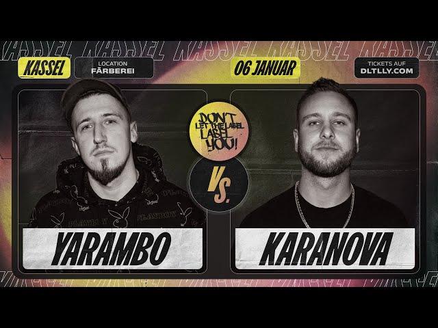 Yarambo vs Karanova ⎪ Rap Battle @ Kassel ⎪ DLTLLY