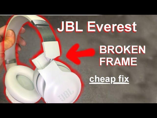 Fixing the broken frame of JBL headphones   Everest 700 Elite