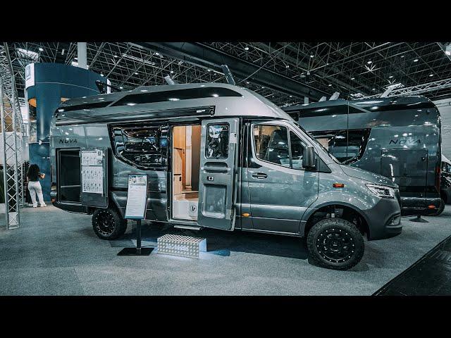 LA STRADA NOVA EB 4x4 MERCEDES SPRINTER REVIEW Caravan Salon Düsseldorf 2023