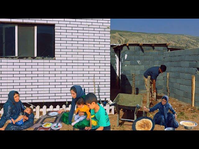 Building a Wooden Cabin for Togo & Visiting Asghar’s Family