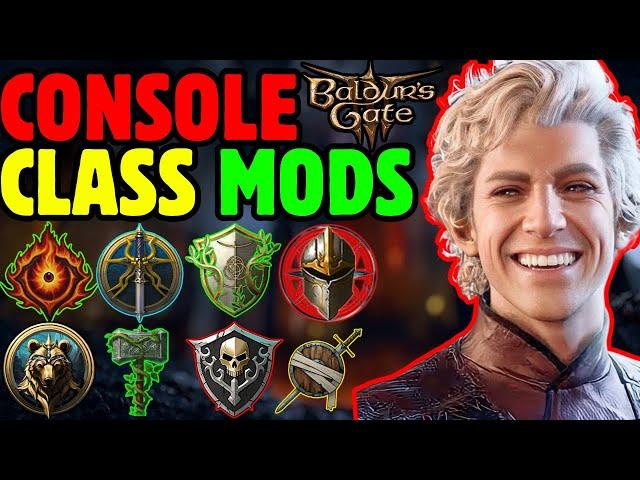 CONSOLE CLASS MODS Coming Soon to Baldur's Gate 3