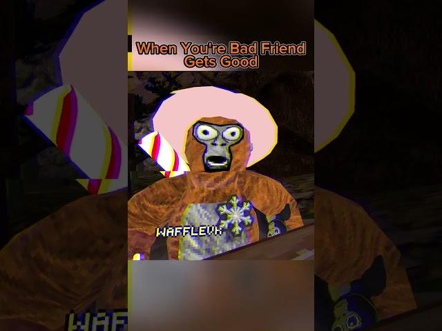 When The Bad Friend Plays Well! #vr #gaming #gtag #youtube