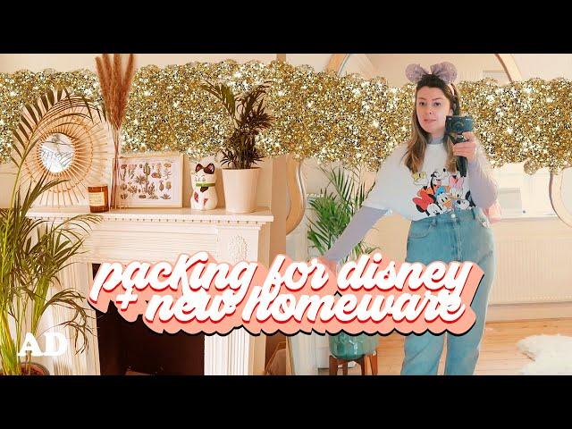 HOME VLOG - PACKING FOR DISNEY + H&M HOME TREATS | LUCY WOOD