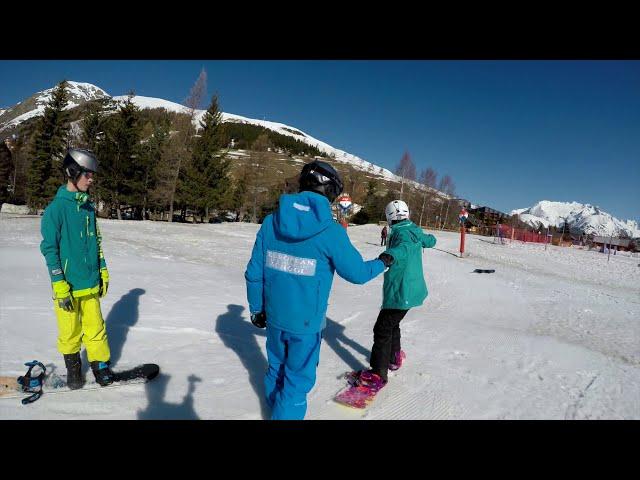 Ecole de ski ESI Alpe D'Huez - Cours de Snowboard