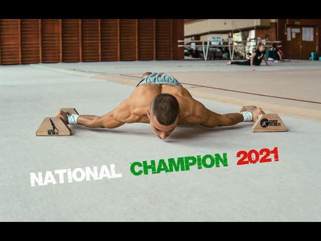 DANIEL HRISTOV NATIONAL CHAMPIONSHIP 2021 - FIRST PLACE