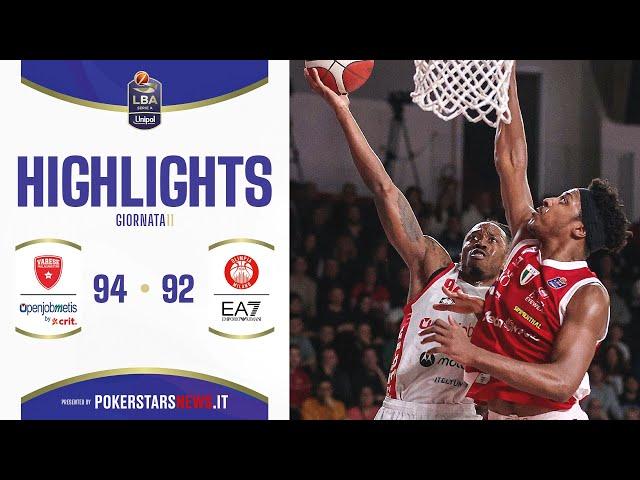 Openjobmetis Varese – EA7 Emporio Armani Milano | Serie A Unipol 2024/25