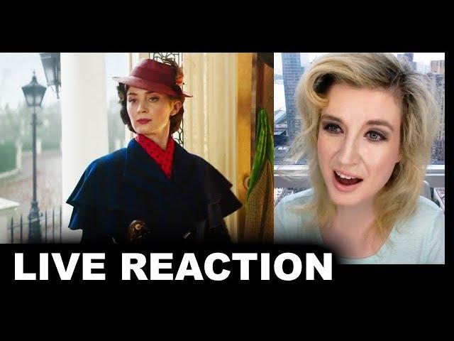 Mary Poppins Returns Trailer REACTION