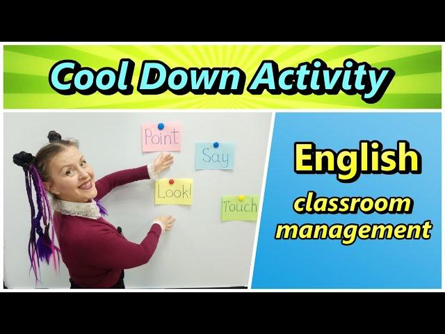 How to Make a Noisy Class Be Quiet//Cool Down Activity for ESL Classroom//Easy Classroom Management