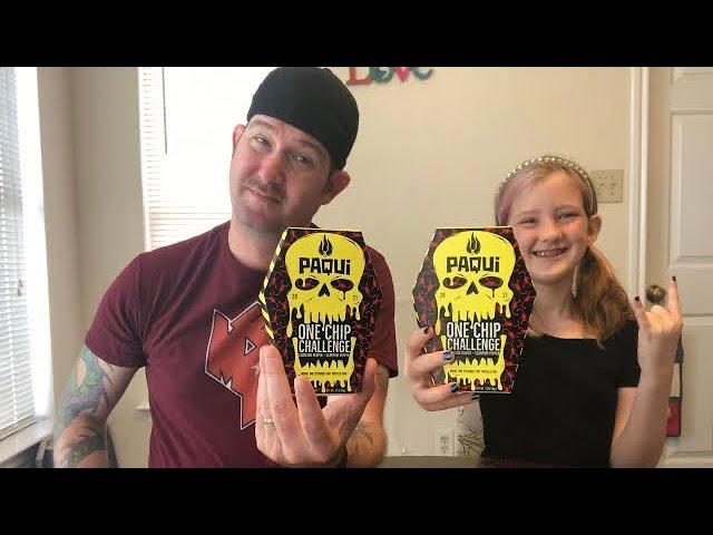 Paqui One Chip Challenge 2021 vs 11 y/o Daughter (WARNING)