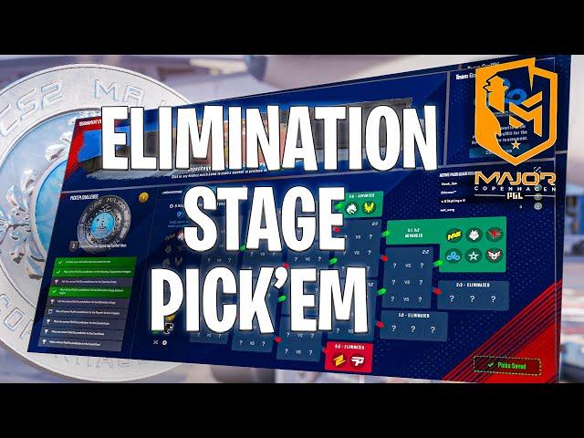 THE BEST PICK'EM ELIMINATION STAGE #cs2