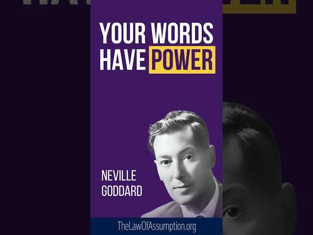Your Inner Speech Shapes Your World: Neville Goddard