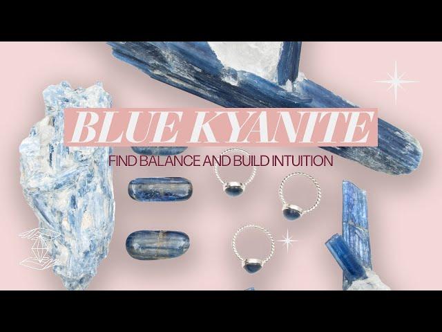 Blue Kyanite was the first crystal I ever bought