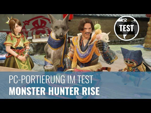 Monster Hunter Rise: Die PC-Portierung der Monsterhatz im Test (4K60, Review, German)