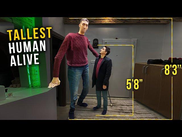 World’s TALLEST Man (8'3", 251 cm)