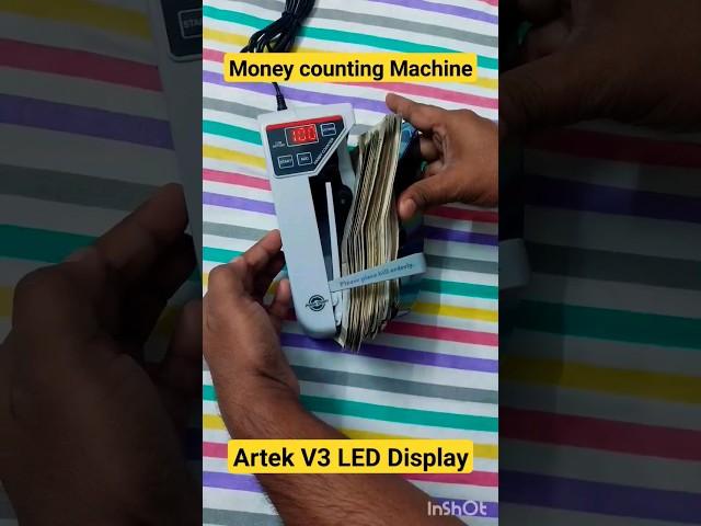 Cheap & best Portable Money Counting Machine|| Artek V3 #youtubeshorts #shorts #shortvideo