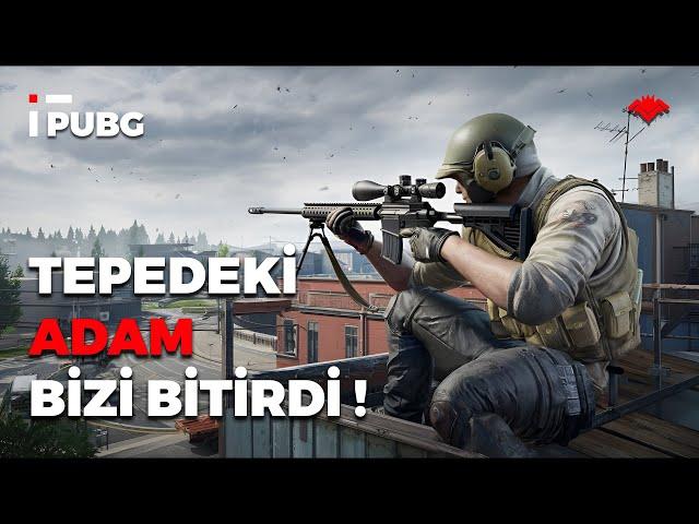 TEPEDEKİ ADAM BİZİ BİTİRDİ.. #PUBG #SOLO