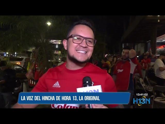 La voz del hincha de Hora 13 Noticias, la original