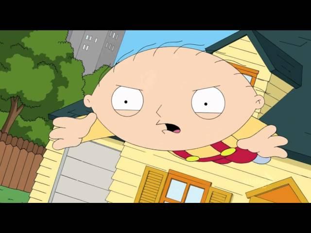 Family Guy - Stewie - Slow Motion Diving At You