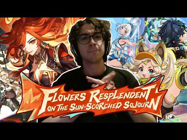 Zy0x VOD: Reacting To The Genshin 5.0 Livestream - "Flowers Resplendent on the Sun-Scorched Sojourn"