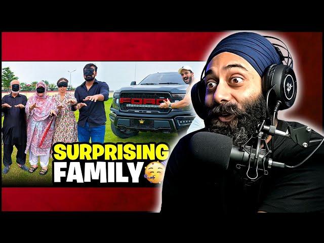 Rajab Surprising Family with New Jahaz | Indian Reaction | PunjabiReel TV Extra