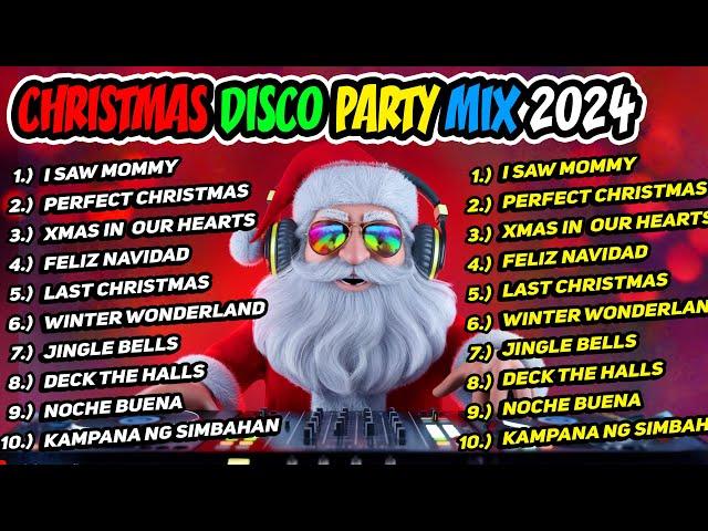 CHRISTMAS SONGS DISCO MEDLEY 2024 - 2025 | DISCO TRAXX - DJ ROWEL