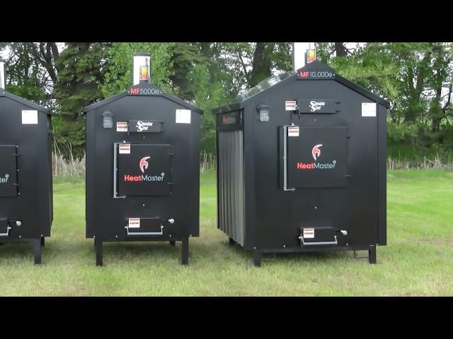 Heatmaster SS MF Series Outdoor Wood Burning Furnaces