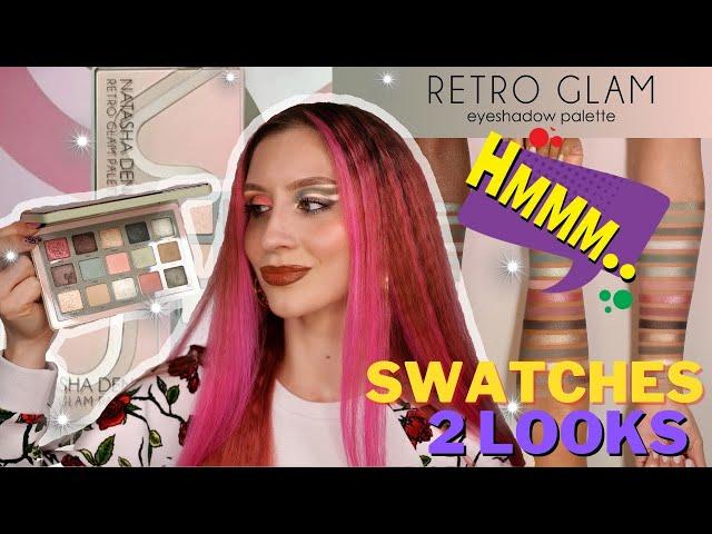 Natasha Denona Retro Glam Palette Review | 2 Looks