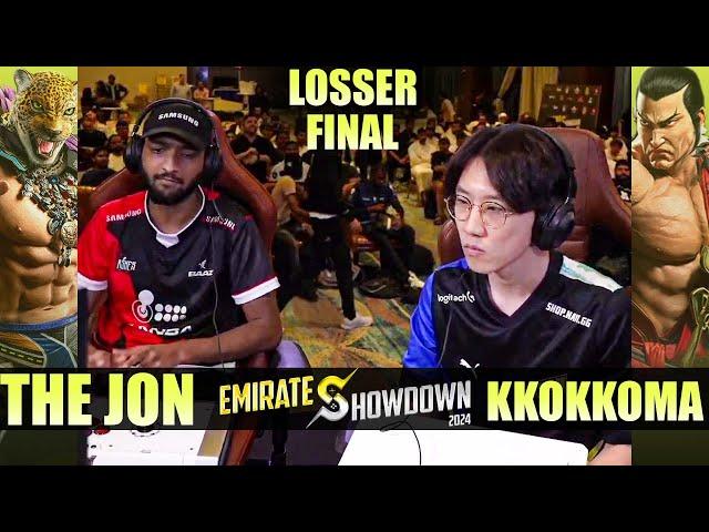 The Jon vs Kkokkoma (King vs Feng) Losser Final - Emirates Showdown 2024