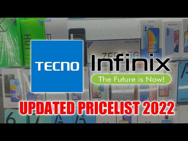 TECNO & INFINIX Mobile Phones 2022 / Updated Units and Price / Pwedetech