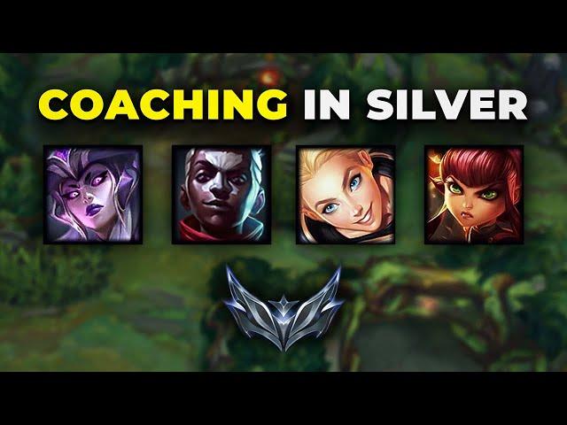 Coaching Silver Players For 2 Hours (Syndra - Annie - Ekko - Lux)