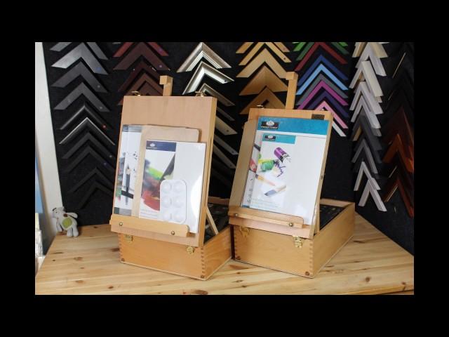 Royal & Langnickel All media easel sets REA6150 150pc & REA6000 104pc