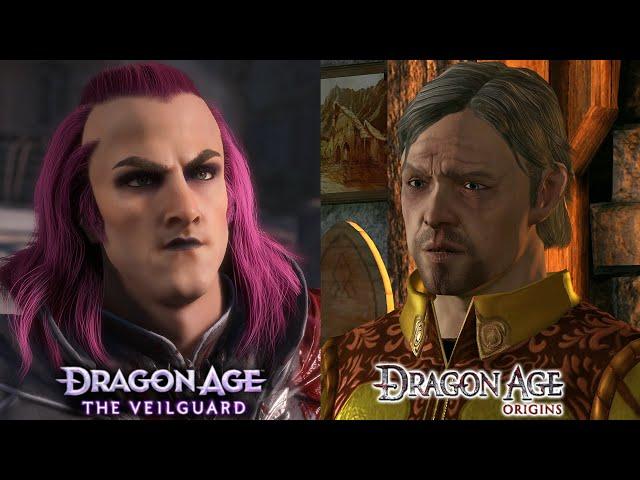 Insulting in Dragon Age: Origins VS Dragon Age: The Veilguard