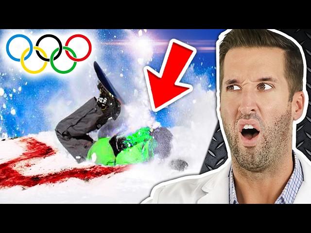 ER Doctor REACTS to Worst Olympics Injuries