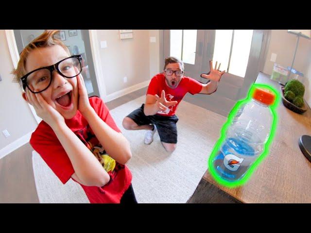 Father VS Son GAME OF BOTTLE FLIP 4!