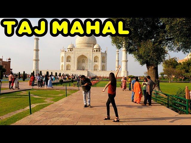 Taj Mahal Walking Tour (Agra, India) [4K]
