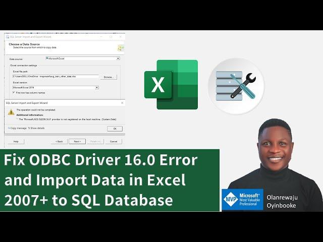 How to Fix SQL Database ODBC Driver Error