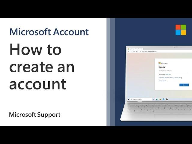 How to create a new Microsoft account | Microsoft