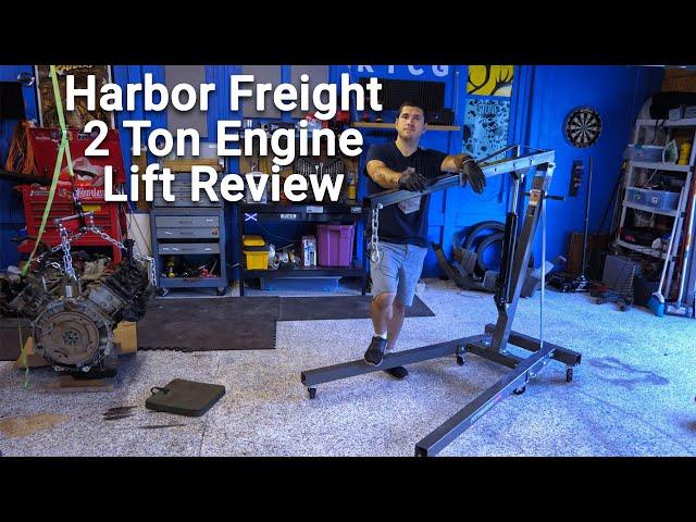 Harbor Freight 2 Ton Engine Lift Review