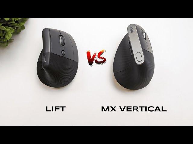 Logitech Lift vs MX Vertical Ergo Mouse