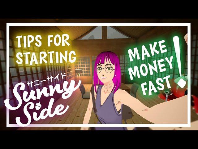 SunnySide - Quick Tips and Tricks for Starting Out!