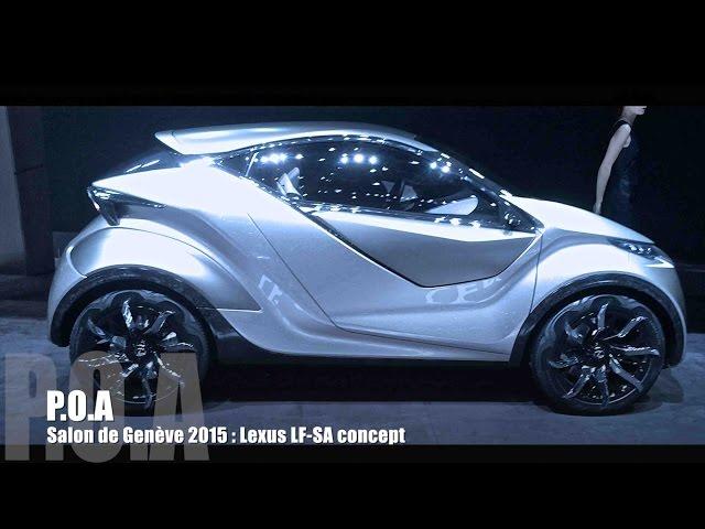 Lexus LF-SA concept - Salon de Genève 2015